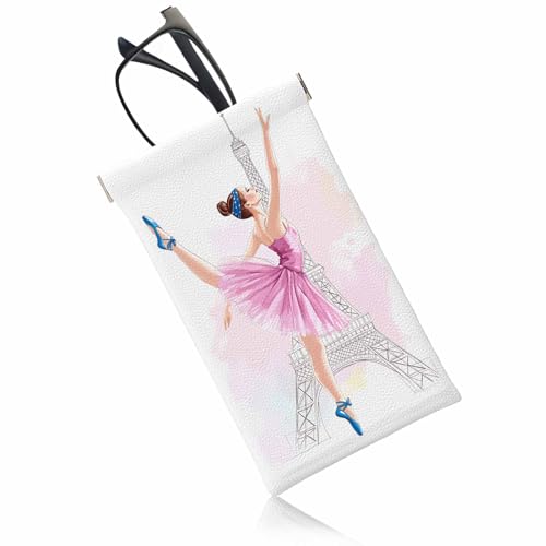 Image of Dragonfly Glasses Case Lightweight Glasses Cases PU Sunglass Organizer Eyeglasses Case Glasses Cases For Men Women