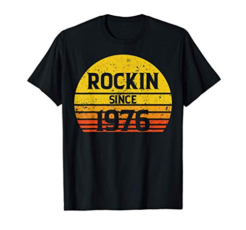 45 ans, Rockin depuis 1976, 45e anniversaire T-Shirt
