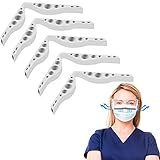 mascara protectora nasal futbol ➤Ofreciendo una vista clara: El uso de cubiertas se ha convertido en una parte esencial de nuestra vida cotidiana, nuestras almohadillas para el puente nasal están diseñadas para que los usuarios de gafas protejan las gafas, no se vean borrosas por el aire caliente que exhala de nuestra boca, brindándole una vista clara cuando usa gafas durante el frío clima.