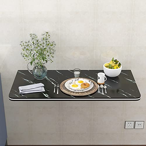 Chaise pliante murale design marbre noir de cuisine premium