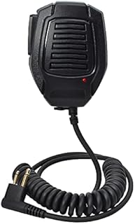 HYSHIKRA 2 Pin Handheld Speaker Microphone Shoulder Speaker Mic Compatible with Motorola DP1400 GP300 CP040 CP110 CP200 Walkie Talkie