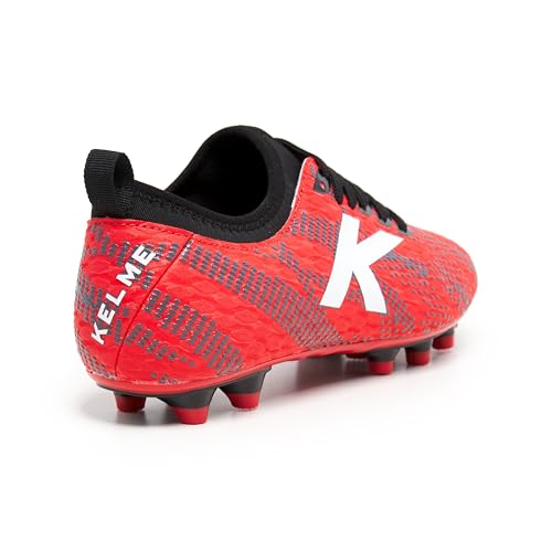 Botas de fútbol Kelme Pulse MG rojas para césped artificial 6