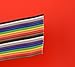 XINGYHENG 20Pin Wire Rainbow Color Flat Ribbon IDC Wire Cable(16ft/5m 20Wire)