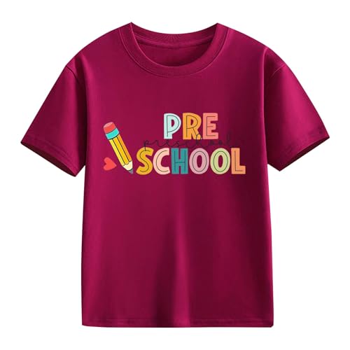 Back to School Shirt for Teen 2025 Kids Preschool 1st/2nd/3rd/4th/5th/6th Grade Tshirt Girls Boys Summer Cute Graphic Tee Top2