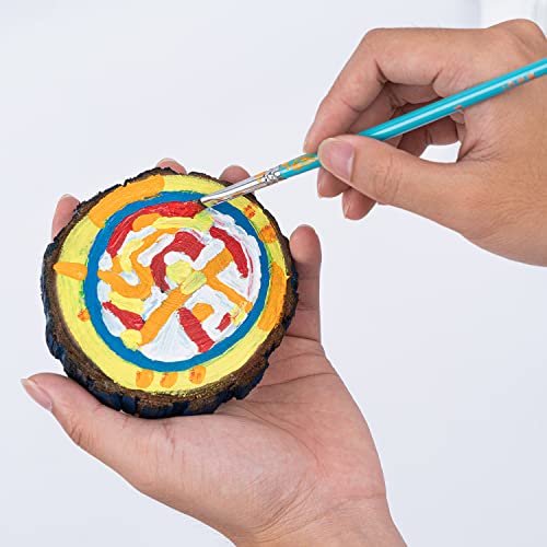 Himi Acrylic Paint Tubes 36 Colours 12Ml, 0.4 Us Fl Oz Tubes Craft Paint, Non Toxic Acrylic Paint For Artist ，Perfect For Canvas, Wood, Fabric, Leather, Cardboard, Paper, Mdf And Crafts #TOP4