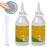 2 Flaconi Da Colla Per Mosaico,100 Ml Trasparente Collante Per Mosaico,Collas Per Mosaicos...