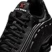Nike Shox R4 Big Kids' Shoes (CW2626-003, Black/Black/Bright Crimson/Black) Size 7