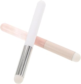 2pcs Mushroom Head Lip Brush Set Soft Lip Mak...
