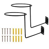 Yuhtech Helmhalter, 2 Pcs Motorradhelm-Jacken-Halter Helmhalter Wandhalterung Motorrad Helm Wand Haken Display Rack Halter Helmaufbewahrung Display Rack für Motorradhelme Baseball Helme Basketball