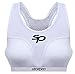 Starpro Femenino Protector de Pecho | Poliéster Blanco | Protección mamaria para Sparring en Boxeo MMA Kickboxing Artes Marciales Muay Thai Taekwondo y Karate