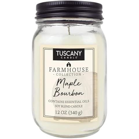 Tuscany Candle Farmhouse Maple Bourbon Cover