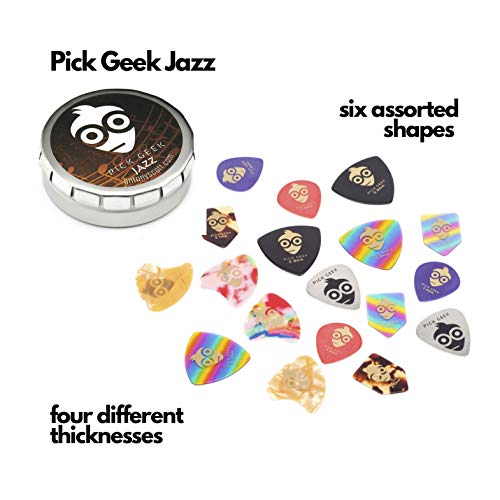 Pick Geek TRIO – 3 Sets de Médiators (Picks) Pour Vous Guitare Électrique, Acoustique ou Basse – Extra Lourde, Lourde… - Les Beatles, Paul McCartney, John Lennon, RIngo Starr, George Harrison Pick Geek TRIO - 3 Sets de Médiators (Picks) Pour Vous Guitare Électrique, Acoustique ou Basse - Extra Lourde, Lourde… – Image 6