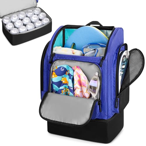 Fasrom Mesh Beach Backpack with Cooler
