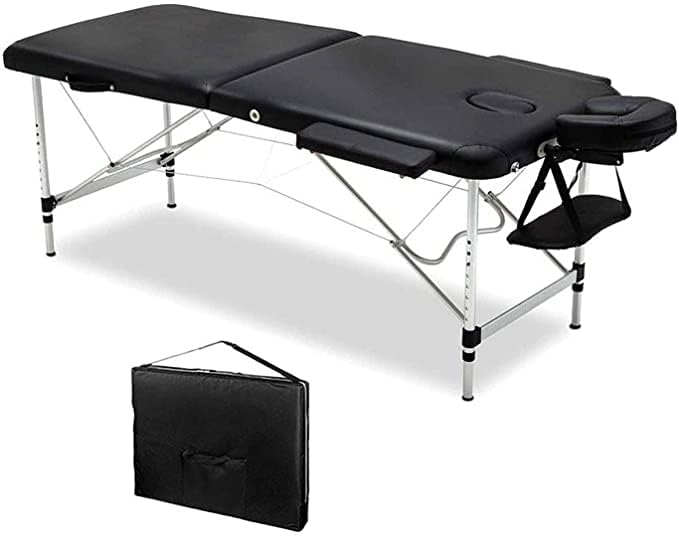 Portable Massage Table Beauty Spa Therapy Body Couch Bed Aluminum Legs Light to Carry MB-32027/01