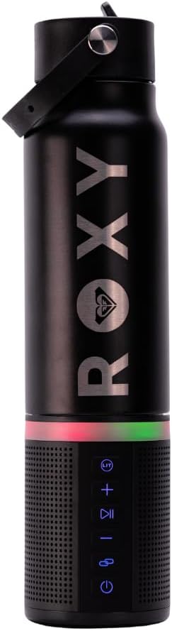LITFLASK x ROXY — The ultimate 3-in-1 hydration essential: an ultra-premium Bluetooth speaker, portable charger, and 20oz stainless-steel flask. Featured in Oprah’s Favorite Things 2024.