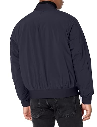 Image of DKNY Men's Clean Zip Front Bomber Jacket