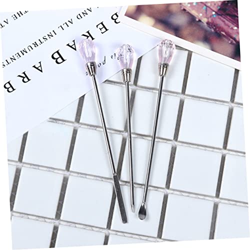 Set 2 piezas palitos y bolígrafos para uñas acrílicas miniatura 5