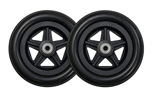 Tuffcare Lightweight Caster with Polyurethane Tire, 6