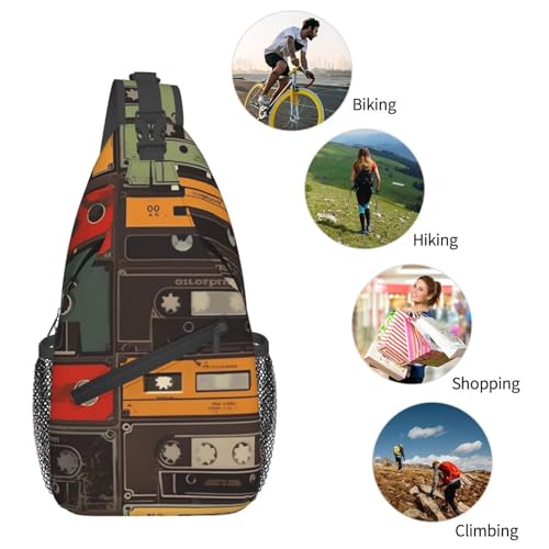 Mochila Pequeña Tipo Sling Para Senderismo Unisex miniatura 6