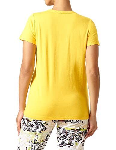 Image of HUE Women's 3 /4 Sleeve V-Neck Sleep Tee