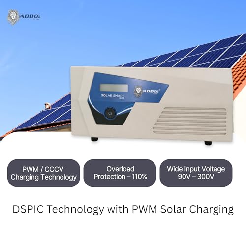Image of Solar Smart 1800 12V PCU | PWM Sine Wave Home Inverter, DSPIC Technology Auto Changeover Wide Input Voltage Solar Power Conditioning Unit