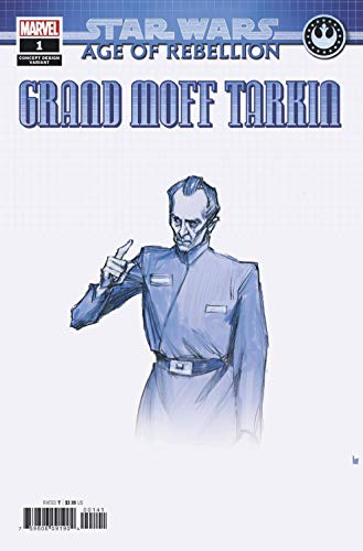STAR WARS AGE OF REBELLION GRAND MOFF TARKIN #1 CONCEPT VAR