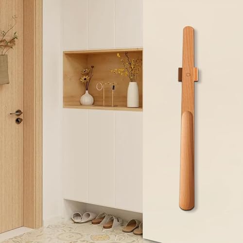 Calzador de madera ergonómico de 53 cm con mango largo 3