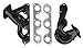 Flowtech 92004FLT Shorty Headers - Black Painted