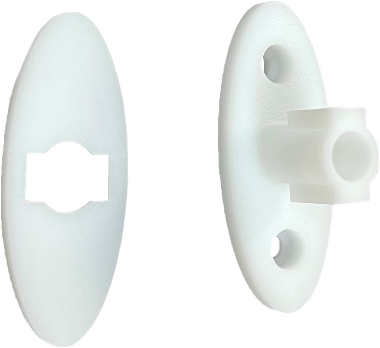 TEYOUYI Mobile Attachment Connector Piece Replacement for 4moms mamaRoo, Toy Bar Conversion Attachment for Model 1037 Toy Holder for Mamaroo,Toy Bar Attachment Point and a Spacer,White
