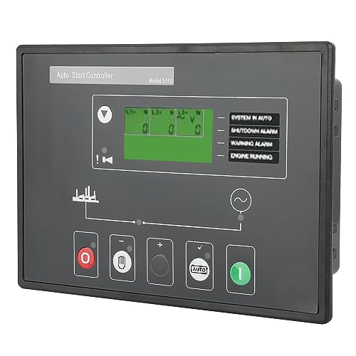 Painel de Controle do Gerador, Controlador Multifuncional para Exibição de Tempo e Tempo de Gravação