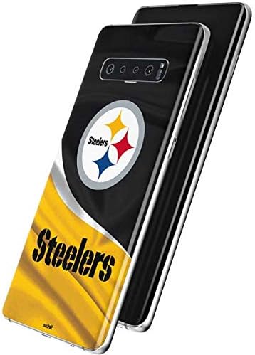 Skinit Decal Phone Skin Compatible with Samsung Galaxy S10 Plus - Officially Licensed NFL Pittsburgh Steelers Design