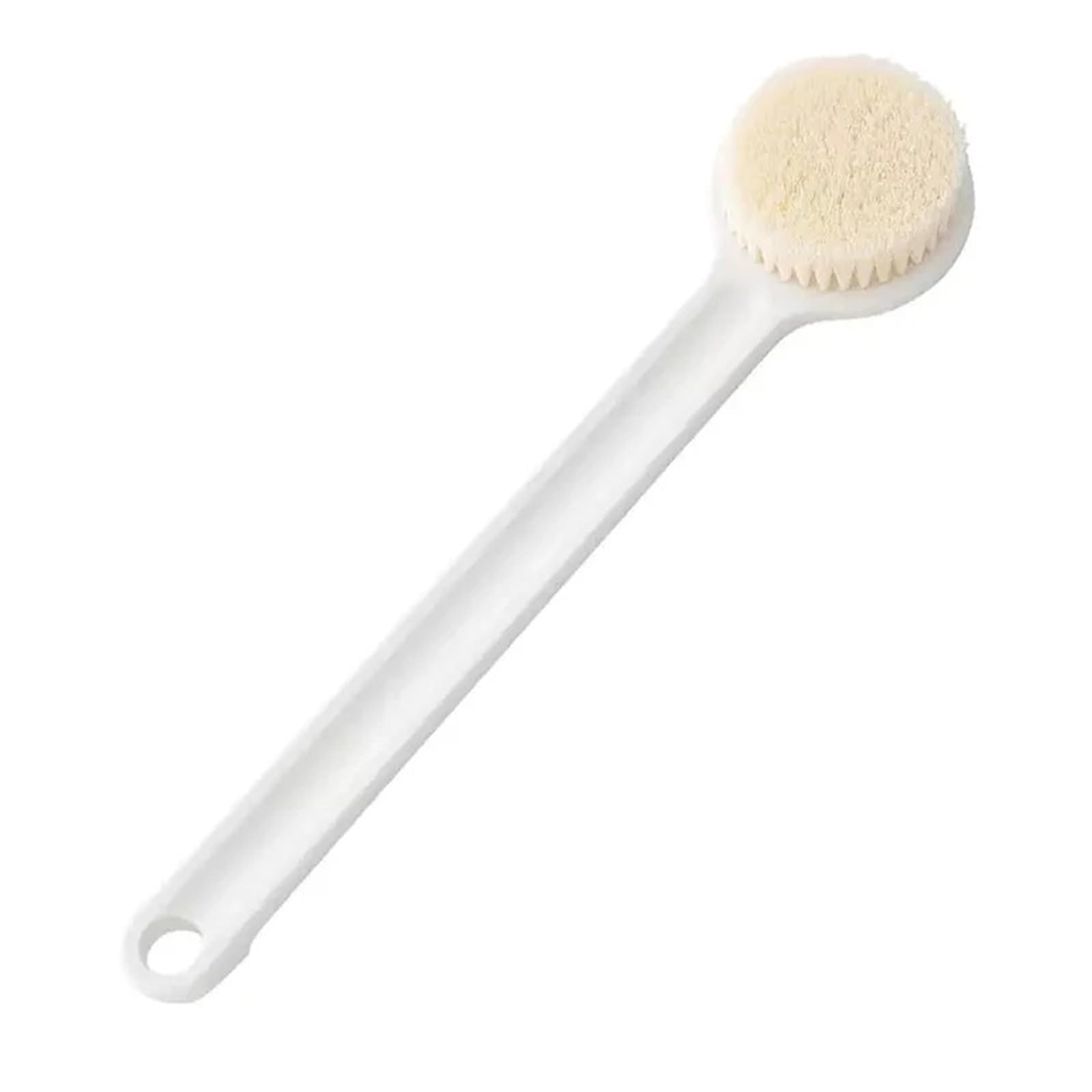 Cepillo trasero de mango largo for ducha, cerdas suaves, cepillo baño exfoliante corporal, 2 uds Para El BañO