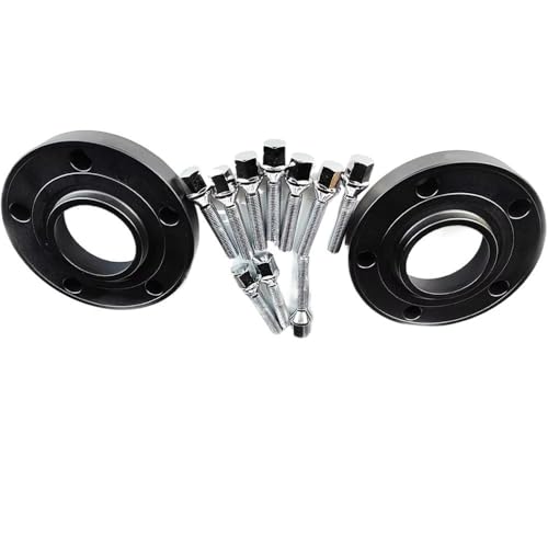 Entretoises de roue voiture 30mm centrées sur moyeu pour corriger le déport 5x112