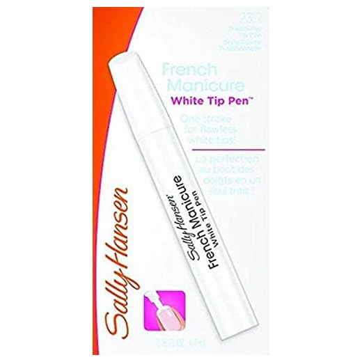 Sally Hansen 5 Minute French Manicure White Tip Pen-Traditional Tip, 0.16 Fluid Ounce