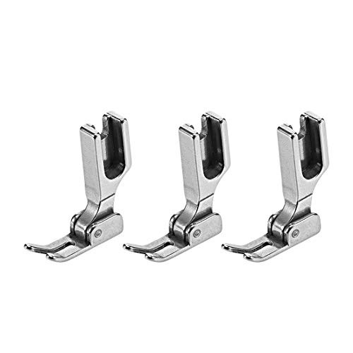 Pie prensatela estrecho industrial P58N 3 piezas