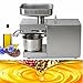 Oil Press Machine 110V 600W Commercial Oil Extraction Olive Extractor Nuts Seeds Oil Presser Mill Pressing Machine for Peanut Nuts Seed Olive (110V 600W)