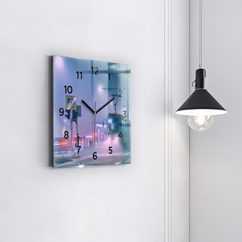 Horloge de qualité supérieure Wallfluent mécanisme silencieux design Varsovie