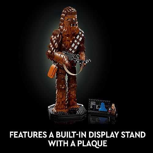Lego Star Wars Chewbacca Buildable Star Wars Collectible Adult Chewbacca Fun Gift for Teens, Adults, Original Trilogy Fans 75371