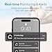 ULTRALOQ 2025 Upgrade Bolt NFC Smart Door Lock, Built-in WiFi Deadbolt 6-in-1 Keypad Keyless Entry Door Lock & Door Sensor,Auto Unlock,IP65 Waterproof,Easy Installation,BHMA Grade AAA