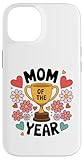 Photo Gallery trofeo floreale con scritta "best mom ever winner award" custodia per iphone 14 Photo Gallery trofeo floreale con scritta "best mom ever winner award" custodia per iphone 14
