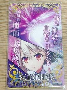 Amazon まるる Fgoアーケード Fategrand Order Fgoac 星5 宝具礼装 イリヤスフィールフォンアインツベルン 第三再臨 フェイタル ホロ アニメ 萌えグッズ 通販