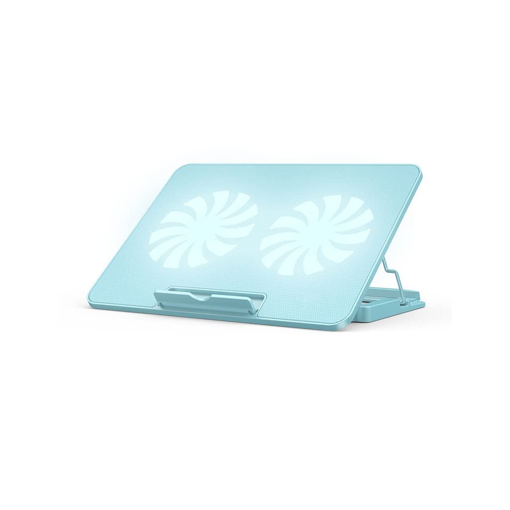 Almohadilla de placa base con ventilador de escape para portátil de 15,6 pulgadas color F