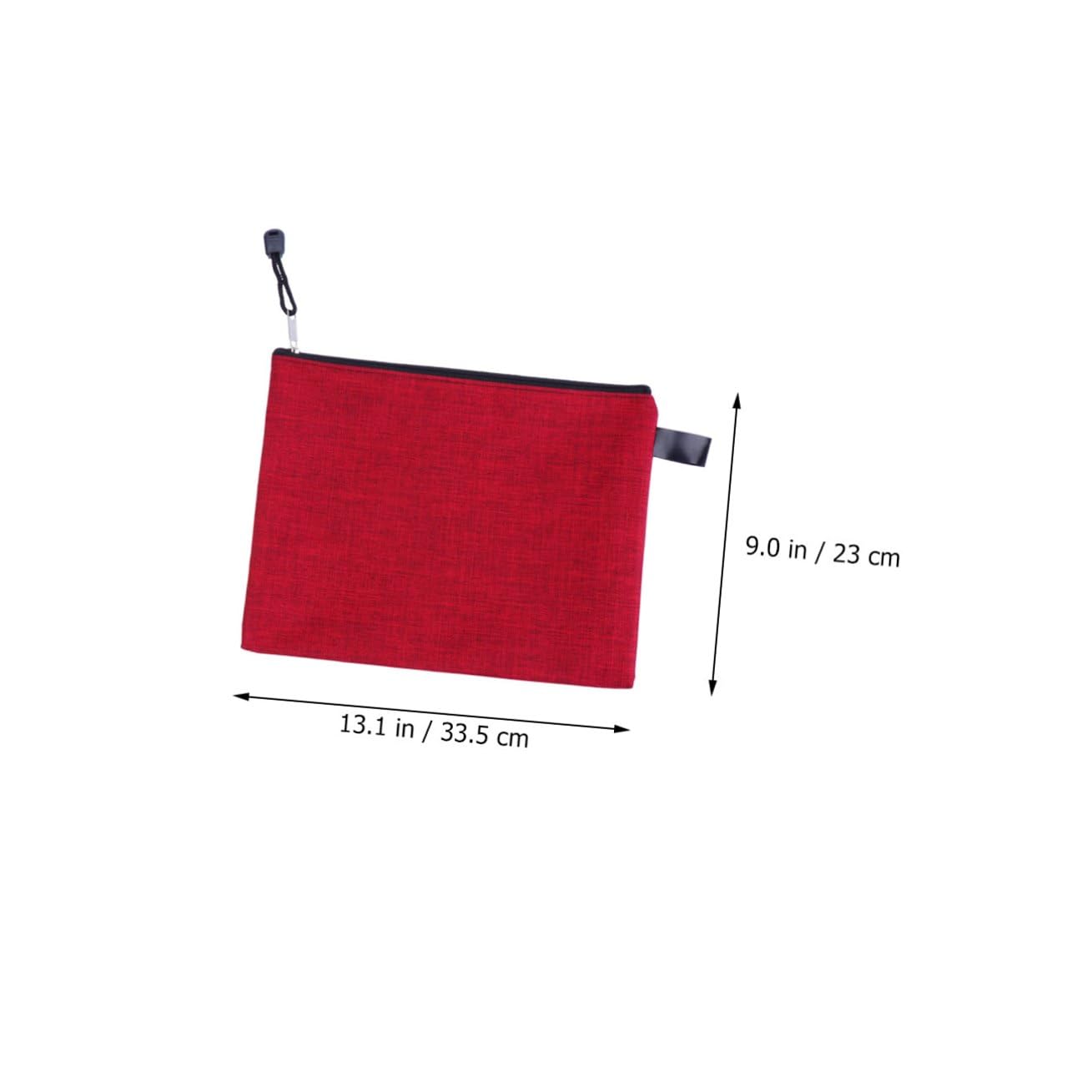 STOBOK 10pezzi Borse Per Documenti Oxford Sacchetto Con Cerniera Per Ufficio Borsa Per File Design Robusto e Portatile Casuali