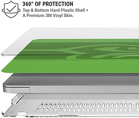 Skinit Case + Skin Compatible with MacBook Pro 16in (2019-20) - Officially Licensed NFL Seattle Seahawks Double Vision Design