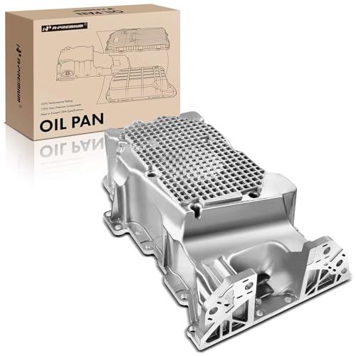 Image of A-Premium Engine Oil Pan Sump with Drain Plug | Compatible with Ford Escape 2009-2012, Fusion 2006-2012, Lincoln Zephyr 2006-2006, Mercury Mariner 2009-2011, Milan, V6 3.0L