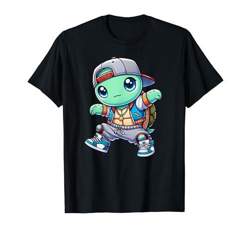 Hip-Hop Turtle: Kawaii Turtle Breakdance Moves T-Shirt