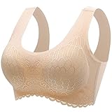 🌸 ROPA INTERIOR DE ENCAJE INCONSÚTIL - La construcción sin costuras suaviza las protuberancias laterales y traseras para crear una silueta más elegante debajo de la ropa.