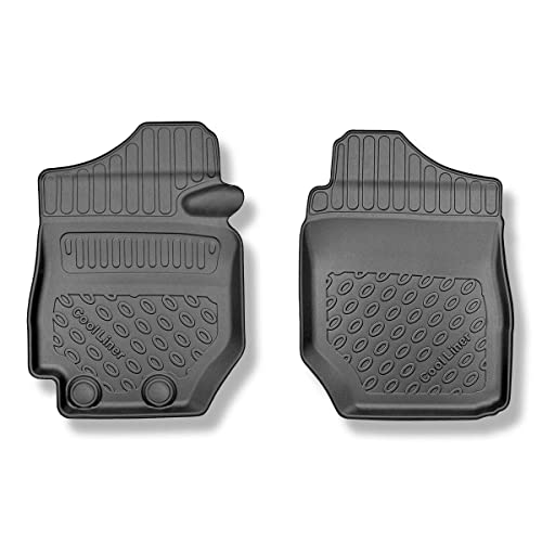Mossa - TPE Fußmatten Auto kompatibel mit Suzuki Jimny II GJ SUV (10.2018- ) - schwarz Automatten...