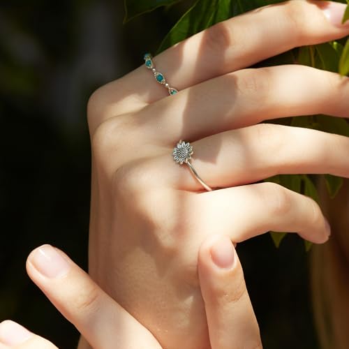 Boma Jewelry Sterling Silver Sunflower Ring4