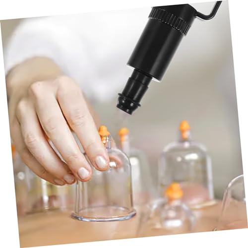 Bomba Manual de Silicona ABS para Terapia de Ventosas Anti Celulitis, Herramienta de Succión para Cuerpo miniatura 4